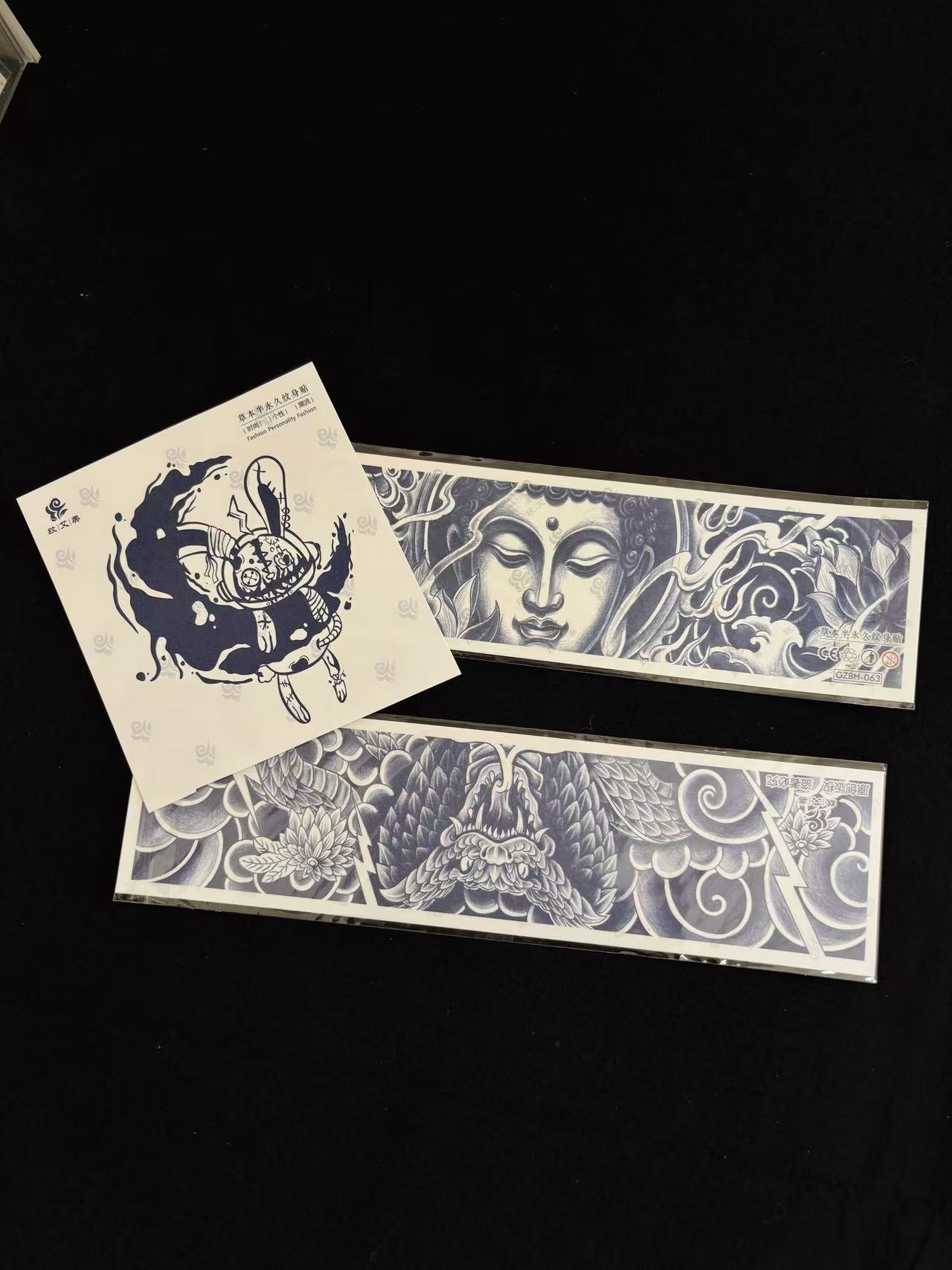 herbal tattoo sticker-M