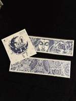 herbal tattoo sticker-M