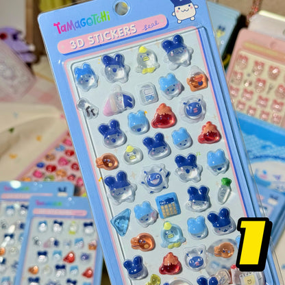 Tamagotchi 3D Sticker
