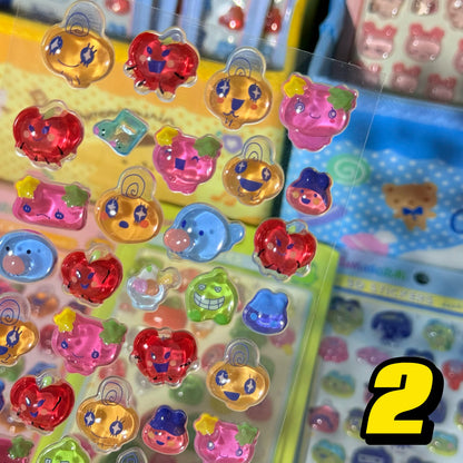 Tamagotchi 3D Sticker