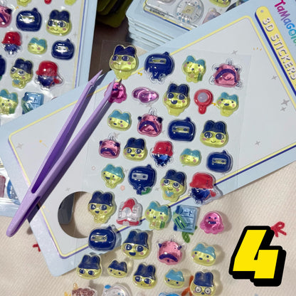 Tamagotchi 3D Sticker