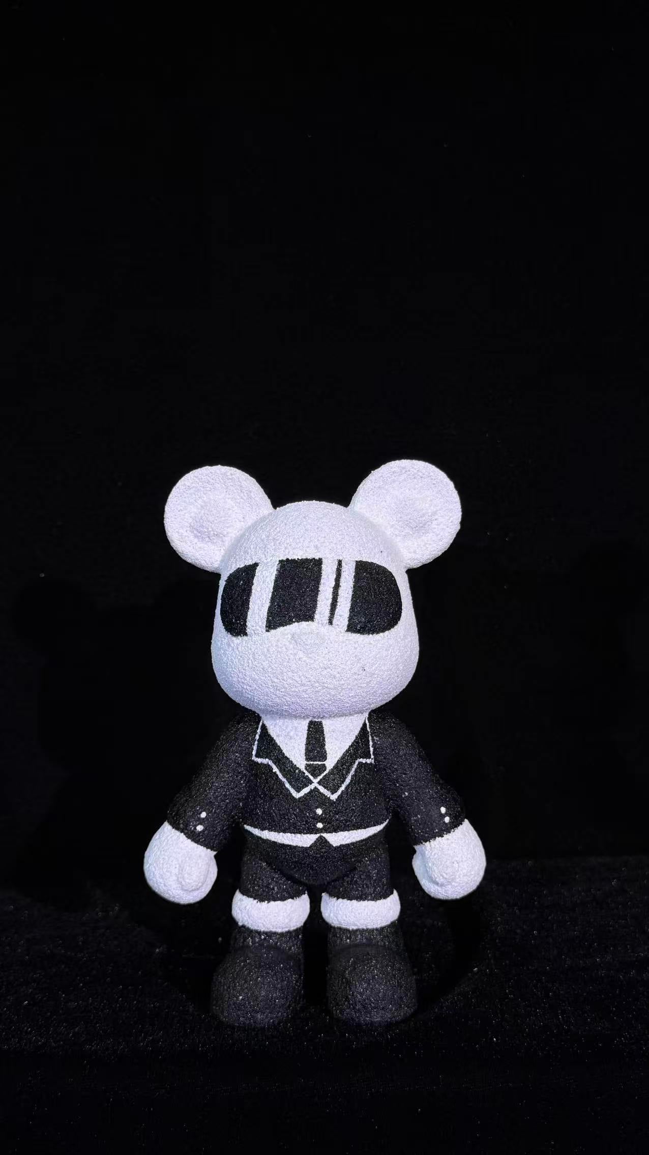 M Size-Quartz Sand Decorative Bear