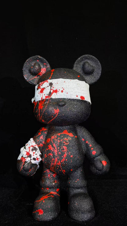 M Size-Quartz Sand Decorative Bear